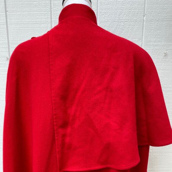Vintage Merino Wool Cape W/ Adjustable We… - Picture 4 of 9